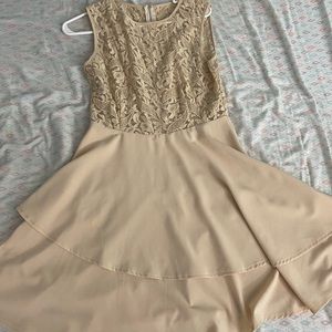 Shein Yellow Party Dress